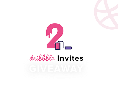 2 Dribbble Invites Giveaway