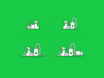 Letz Wash icon Set 01