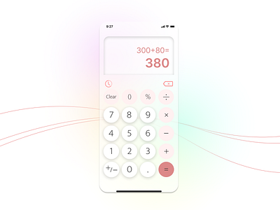 Day4--Calculator calculator challenge dailyui day4 design number render ui uxui