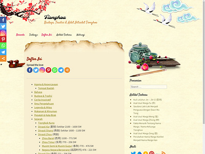 Tionghoa chinese culture customs history tionghoa tradition web web design web development website