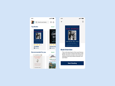 Book Reading Mobile App