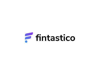 Fintastico Logo Design brand finance logo tech