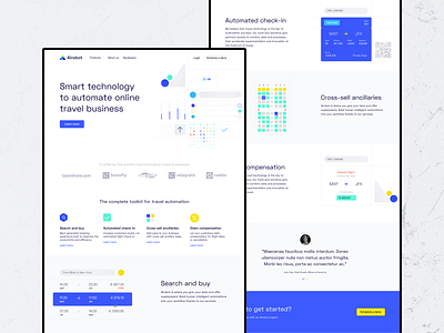 Airobot Landing Page By Matteo Montolli For Moze On Dribbble