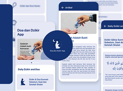 DoaDanDzikir App android application idnbs mobile ui