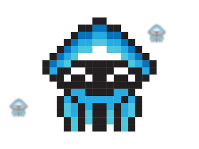 The Happy Blooper - Pixelart - Gamedesign gamedesign pixelart