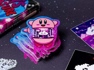 The Kirby Dissection sticker
