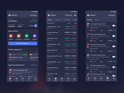 Trading Mobile App