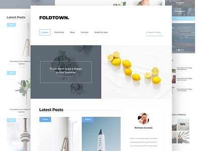 Foldtown Blog Template