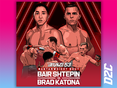 Bravecf 53 Bair Shtepin vs Brad Katona