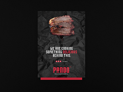 Pondo Restaurant Branding behance branding branding and identity case study identity design logo meat restaurant restaurant branding visual