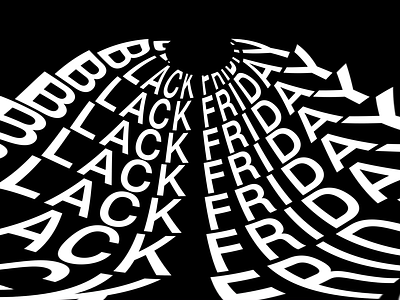 Black Friday Madness (21238) animation blackfriday helvetica type type art typographic typography