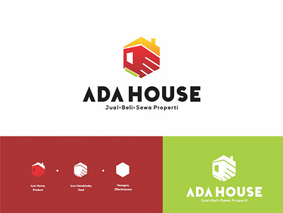 ADA HOUSE 3d animation app architect logo branding design graphic design hand logo house logo icon illustration logo motion graphics property logo ui ux vector