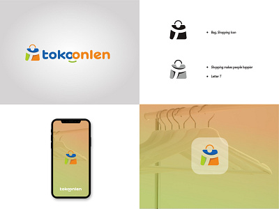 TOKOONLEN LOGO 3d accessories logo animation app branding design ecommerce ecommerce logo fashion fashion logo graphic design icon illustration logo motion graphics ui