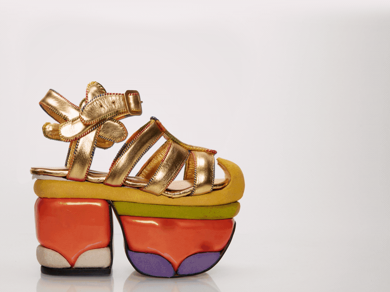 SCAD Fash - Chris Francis Shoe Art animation art fashion museums photoshop shoe