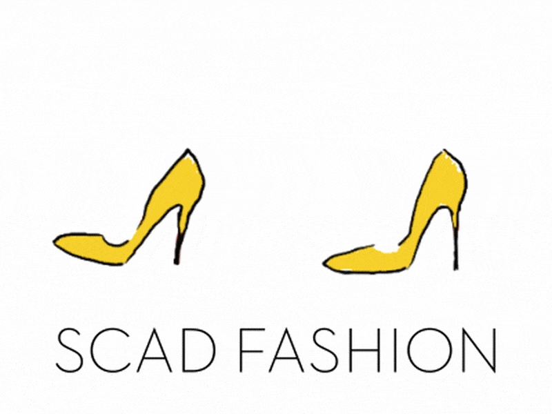 SCAD Fashion animation heels walkcycle