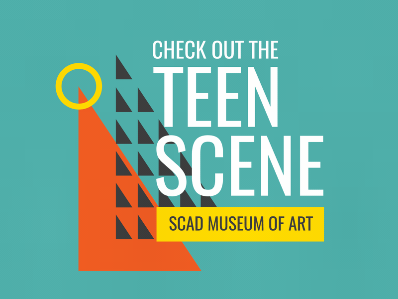 SCAD Summer Teen Nights Week 1 animation geometric museums