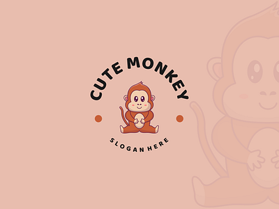 Cute Monkey Logo