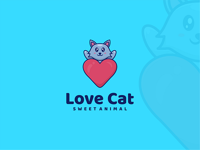 Love Cat Logo