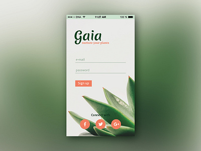 Daily UI #001 - Sign up