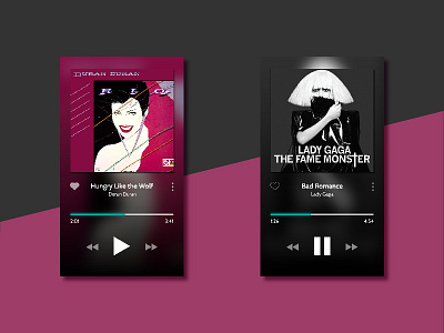 Daily UI #009 - Music player