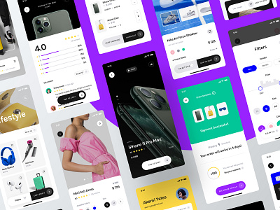 Yle Store UI Kit app cart checkout design ecommerce fashion interface mobile product shoes sketch store tech ui ui kit ui8 unsplash user experience user interface ux