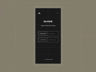 Louvre Museum - Mobile Guide concept design louvre mobile motion museum typography ui ux web