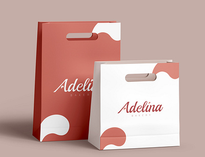 Adelina Bakery | Logo design bakery logo brand identity branding calligraphy design font graphic design illustration letter mark lettering logo logo design logotype minimal logo monogram simple logo typeface typography wordmark