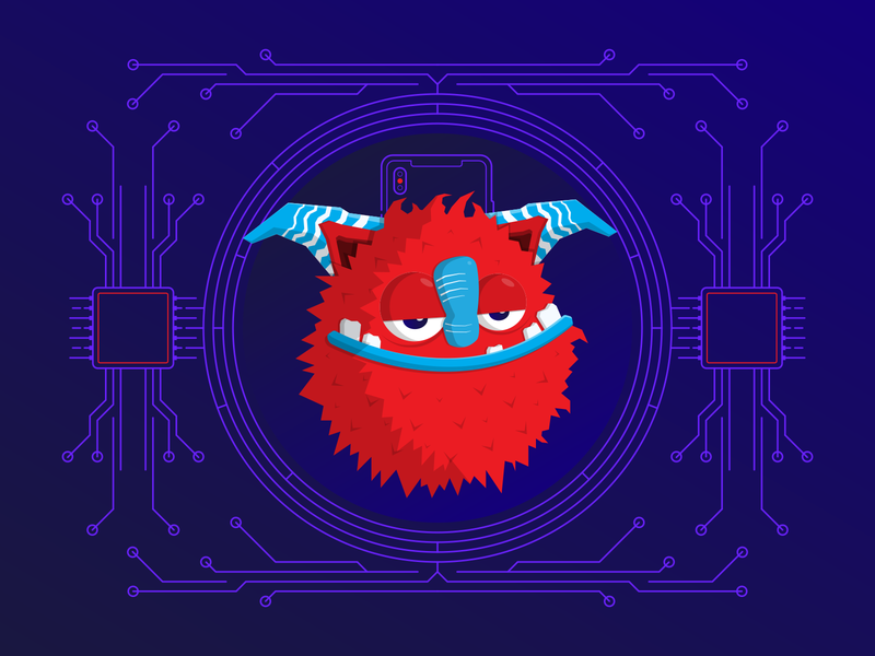 Tech Zombie by Detlef Aioanei on Dribbble