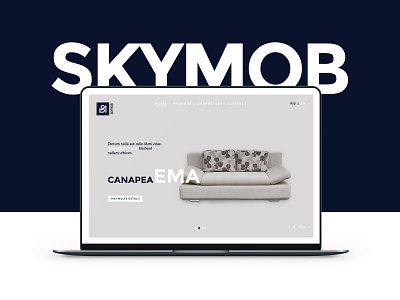 Skymob Website Landing Page