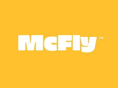 McFly bold font brand brand design brand identity branding burger logo burguer identity identity design identity designer logo logo design logo designer logos logotype restaurant branding restaurant logo typography visual identity wordmark logo