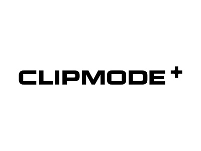 CLIPMODE+ brand brand design brand identity branding filmmaking gaming logo identity identity design logo logo design logotype typogaphy visual identity wordmark youtube