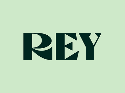 REY brand identity branding hand lettering lettering lettermark logo design logotype type design typogaphy wordmark