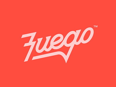 Fuego brand brand design brand identity branding custom type hand lettering identity identity design lettering logo logo design logotype type typography wordmark