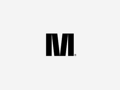 M Concept branding icon identity logo logo design logotype minimal trademark typography