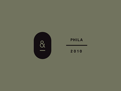 Phila 2010 ampersand phila philadelphia philly type typography