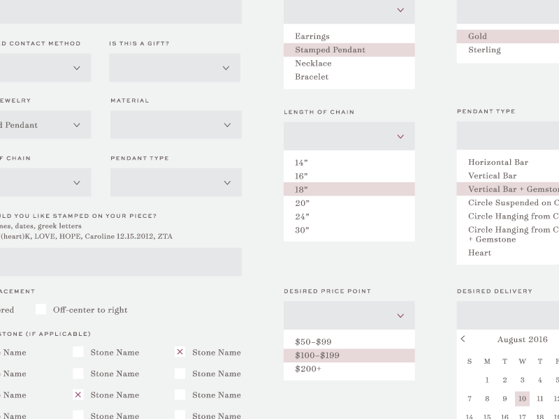 form field stylizer