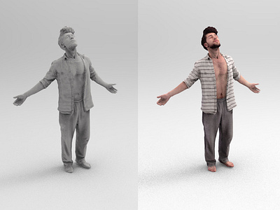 3D People Modelling and Rendering