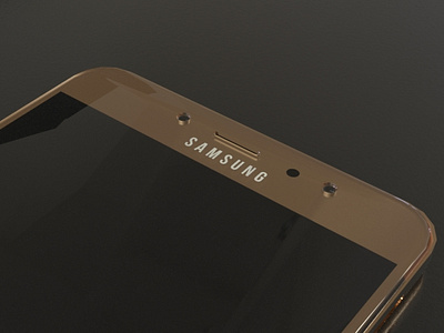 Samsung J7 3D Render