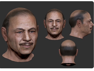 3D Human Face Model and Render