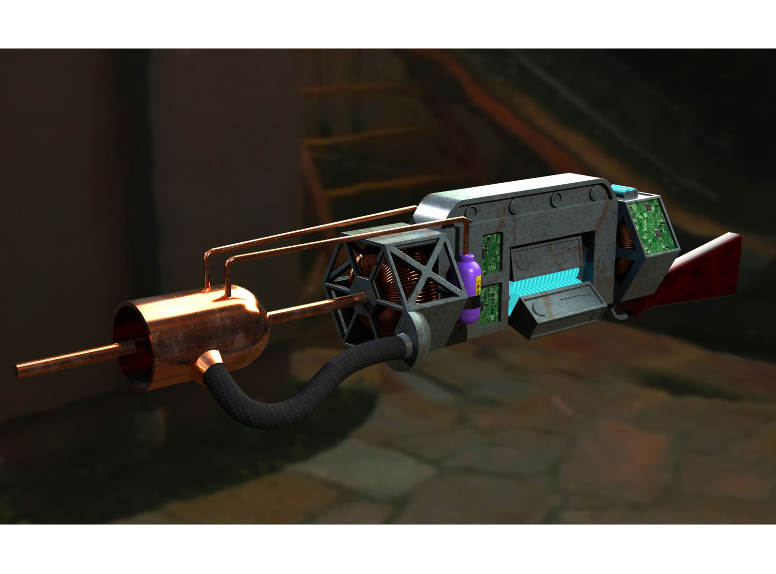 gauss gun half life