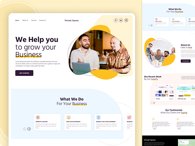 Agency Landing Page