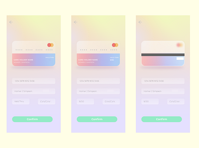 Payment Screen-Daily Challengeeeee 3d animation app app design app redesign branding credit card design daily challenge daily ui design graphic design icon illustration job junior designer logo motion graphics ui vector website redesign