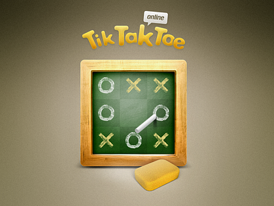 Tic Tac Toe Game - Dribbble Debut