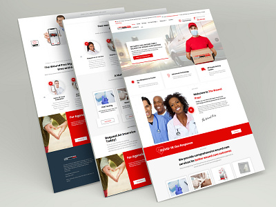 The Wound Pros - 🩺Care Management Website app branding design graphic design illustration logo typography ui ux vector