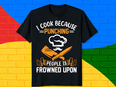 Cooking T shirt Design