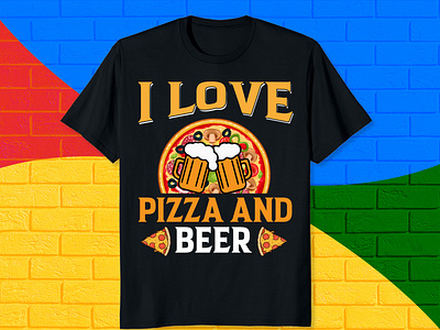 Pizza T shirt Design