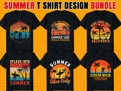 Summer T shirt Design Bundle lovers