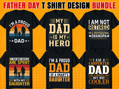 Father Day T shirt Design Bundle father