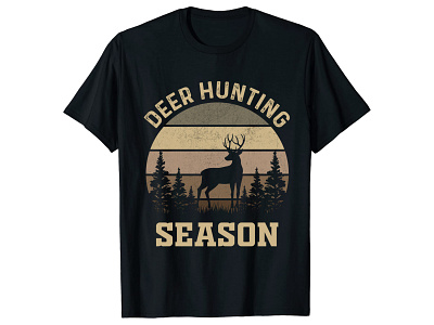 Hunting T shirt Design check