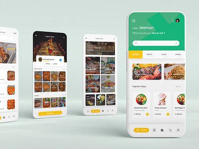 Food Delivery App UI 🍔 🍕 3d app app ui design food app ui food delivery app graphic design ui ui ux user interface ux